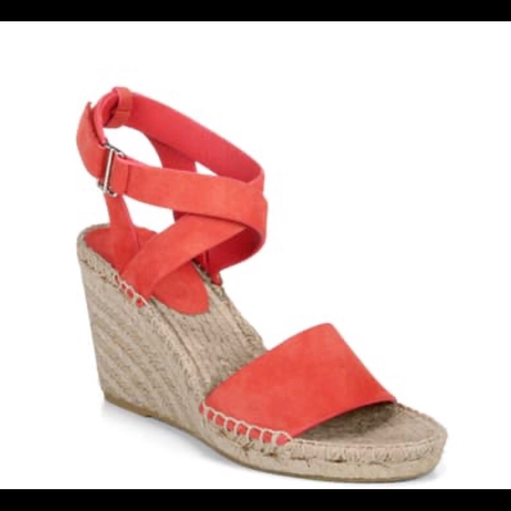 Via Spiga Nevada Suede Wedge Espadrille